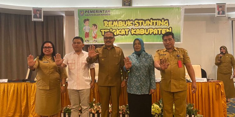 Pemkab Bolmong Laksanakan Rembuk Stunting Tingkat Kabupaten