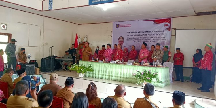 Pj Bupati Limi Mokodompit Laksanakan Kunker di Kecamatan