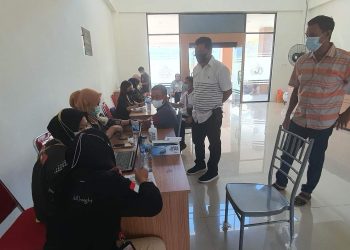 Yuk Vaksin, Hari Ini Polres Bolmut Buka Gerai Vaksinasi