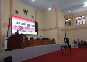 DPRD Bolmong Laksanakan Rapat Paripurna tentang Tiga Ranperda Inisiatif