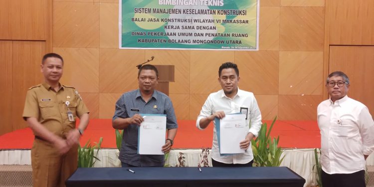 PUPR Bolmut Teken Mou Dengan Balai Konstruksi, Tujuannya ??