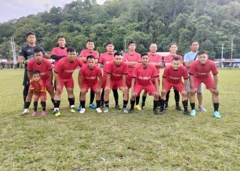 Silaturahim dengan Masyarakat, Bhayangkara FC Bolmong laksanakan Pertandingan Persahabatan di Inobonto