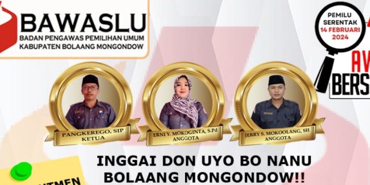 Bawaslu Bolmong Umumkan Peserta yang Lulus Seleksi Administrasi Panwaslu Kecamatan, Berikut Nama-namanya