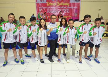 Berkat Tangan Dingin Sirajudin Lasena, PTMSI Bolmut Gondol Medali Emas