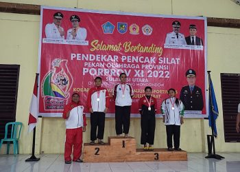 Atlet Pencak Silat Bolmut Berhasil Sumbang Medali Perunggu