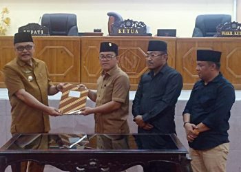 DPRD Bolmong Laksanakan Rapat Paripurna Penandatanganan Kesepakatan KUA-PPAS APBD 2023
