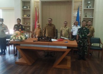 Pemkab Bolmong Ikuti Rapat Pengendalian Inflasi Daerah secara Virtual dengan Kemendagri