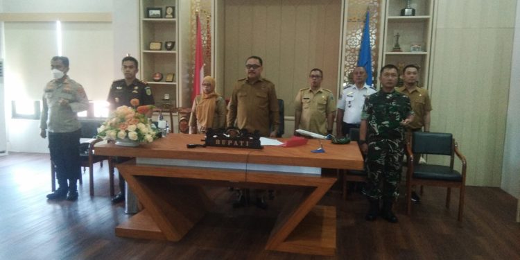 Pemkab Bolmong Ikuti Rapat Pengendalian Inflasi Daerah secara Virtual dengan Kemendagri