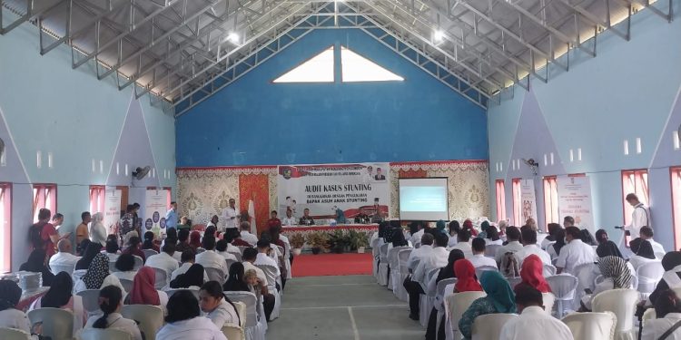 Penjabat Bupati Limi Mokodompit Audit Kasus Stunting di Bolmong
