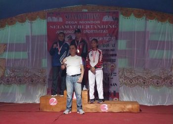 Cabang Olahraga Atletik Lombakan Tiga Nomor Lari, Kontingen Manado dan Minahasa Dominasi Raih Medali