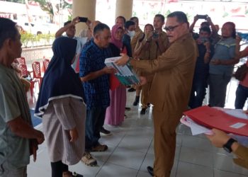 Pemerintah Kelurahan Imandi terima Berbagai Macam Bantuan untuk Masyarakat