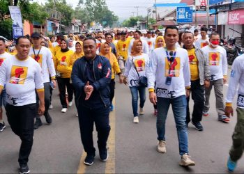 Rangkaian Perayaan Migran Day, Kepala BP2MI Benny Rhamdani Jalan Sehat bersama Pemkot Kotamobagu dan Masyarakat