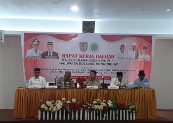 Sekda Tahlis Buka Rakerda MUI Bolmong