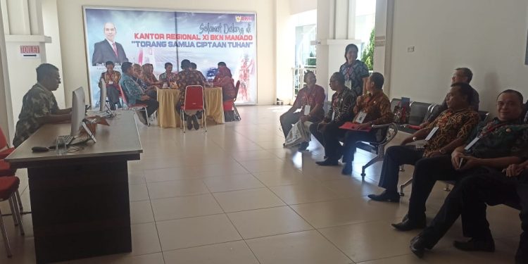 Suasana Pelaksanaan Job Fit Pejabat Bolmong