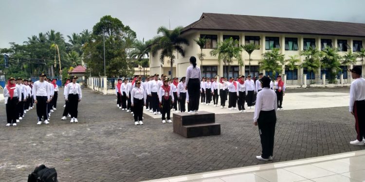 Kegiatan Senam Aerobik Latsar CPNS Bolmong