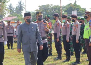 Ratusan Personel Gabungan Dilibatkan Pada Operasi Lilin Samrat 2022 di Bolmut