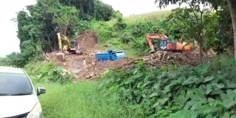 Aktivitas Galian Batu Ilegal di Sangkub di Protes Warga