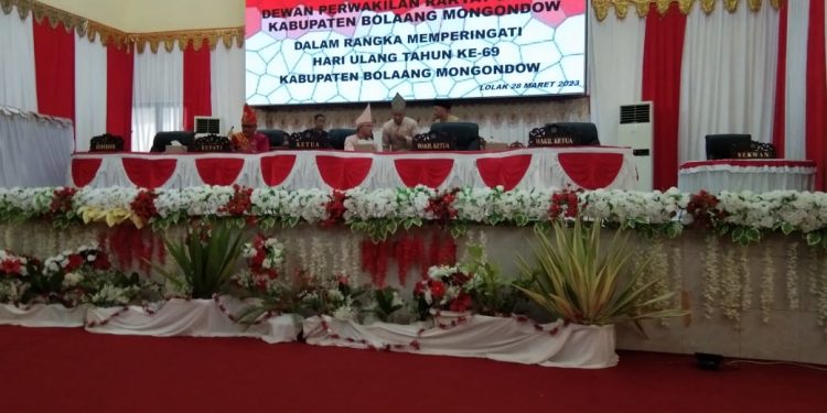 Hadir di HUT Kabupaten Bolmong, Frangky Chendra Berharap