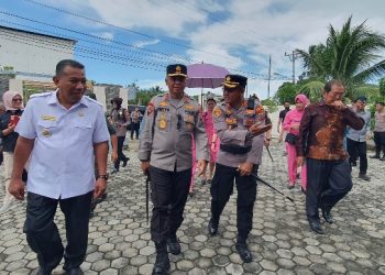 Bupati Bolmut Sambut Kedatangan Kapolda Sulut Irjen Setyo Budiyanto 