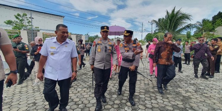 Bupati Bolmut Sambut Kedatangan Kapolda Sulut Irjen Setyo Budiyanto