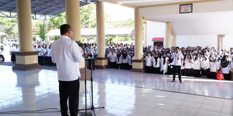 Usai Cuti Lebaran, ASN Bolmong Gelar Apel Kerja Perdana