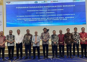 Pj Bupati Bolmong Hadiri Teken MoU Gubernur OD dan PT Taspen