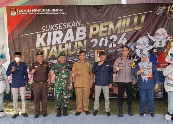 Bendera Peserta Pemilu 2024 Diserahkan ke KPU Bolmut, Pertanda ??