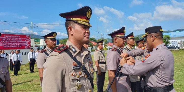Putra Kuala Utara Resmi Jabat Kasat Intelkam Polres Bolmut