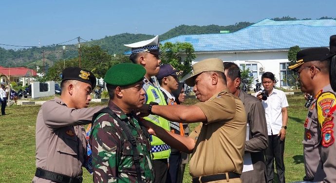 Depri Pontoh Pimpin Apel Gelar Pasukan Operasi Ketupat Samrat 2023