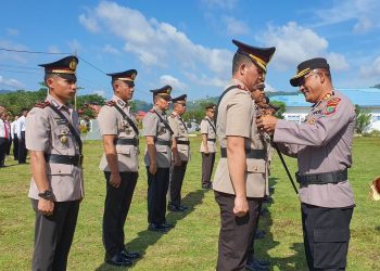 Wakapolres, PJU Dan Kapolsek di Bolmut Diganti