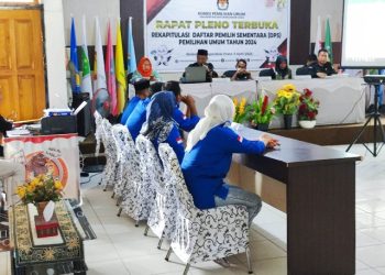KPUD Bolmut Tetapkan DPS Pemilu 2024, Ini Daftarnya 