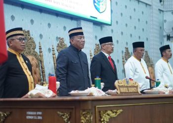 Harapan SBA Saat Pimpin Rapat Paripurna Istimewa Hari Jadi Bolmut