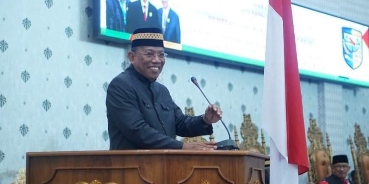 Di Paripurna, Depri Pontoh Beber Capaian Pengabdian Pimpin Bolmut 