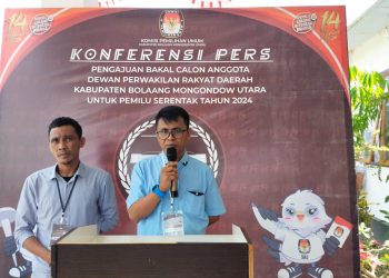 Sempat Dikembalikan, Akhirnya KPUD Bolmut Terima Berkas 20 Bacaleg Partai Gelora