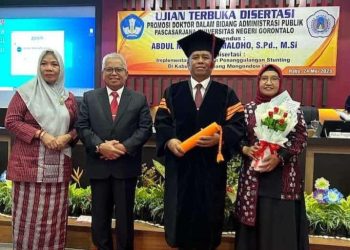 Sah, ANM Raih Gelar Doktor di UNG