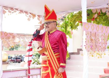 Pemda Bolmong Gelar Upacara Hardiknas