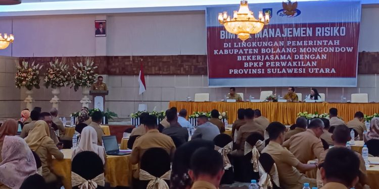 Pj Bupati Bolmong Buka Bimtek Manajemen Resiko