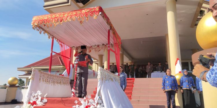 Sekda Tahlis Irup Harkitnas Ke-115 dan Hari Kearsipan Ke-52