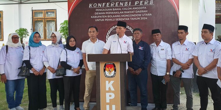 Suriyansah Korompot Kembali Nyaleg, Ini Daftar Bacaleg Perindo Bolmut