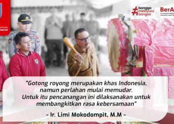 Penjabat Bupati Bolmong Buka Kegiatan BBGRM ke- 20