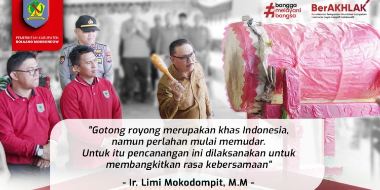 Penjabat Bupati Bolmong Buka Kegiatan BBGRM ke- 20