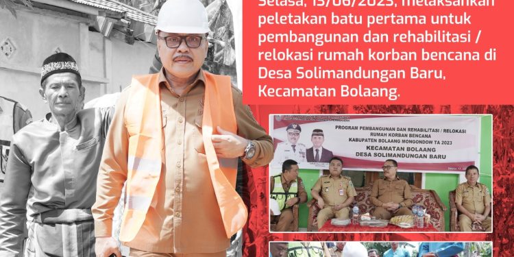 Warga Solbar Terima Bantuan Rumah