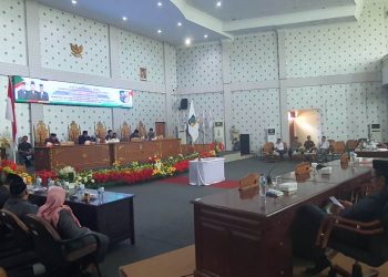 DPRD Bolmut Gelar Rapur Pengumuman Akhir Masa Jabatan Depri dan Amin