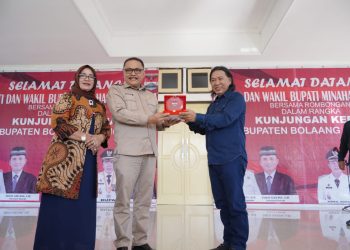 Limi Sambut Kunjungan Kerja Bupati Mitra