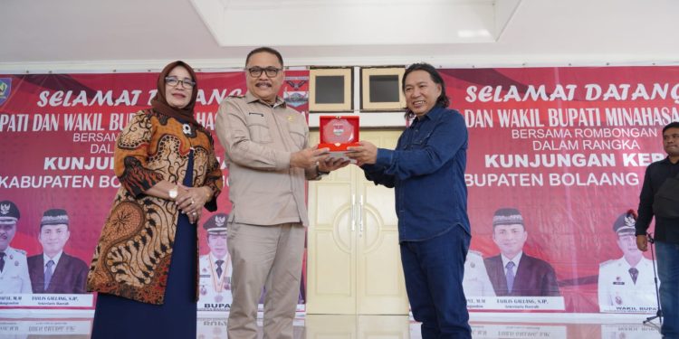 Limi Sambut Kunjungan Kerja Bupati Mitra