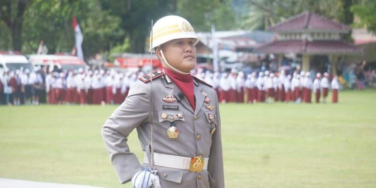 Kasat Reskrim Termuda Sulut Ditunjuk Komandan Upacara HUT Proklamasi di Bolmut