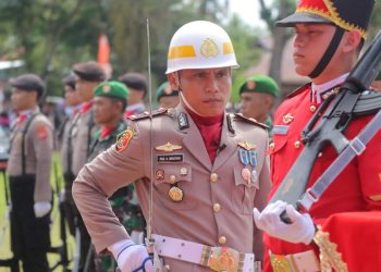 Mengenal Lebih Dekat IPDA Paul Nofser Maratade, Komandan Paskibraka Bolmut 