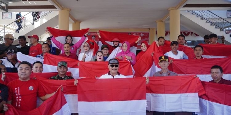 Gerakan 10 Juta Bendera Merah Putih Berkibar Di tanah Bolaang Mongondow