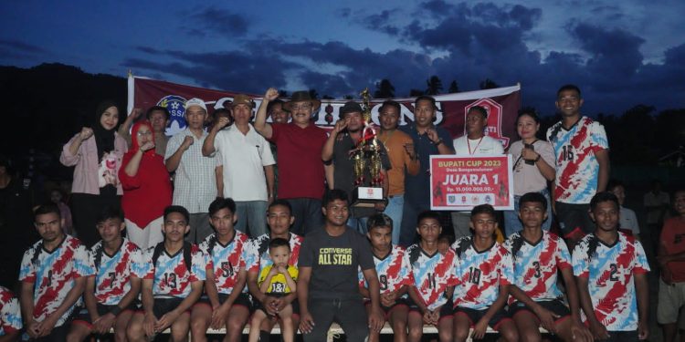 Bupati CUP 2023 Bangomolunow Resmi ditutup