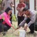 Lestarikan Negeri, Polres Bolmut Gelar Kegiatan Penanaman Pohon
